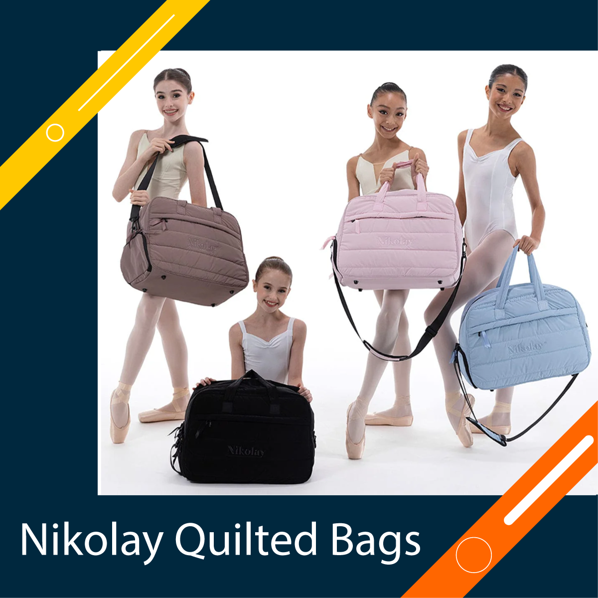 Chic, Functional, and Made for Dancers: The Nikolay Quilted Bags Collection