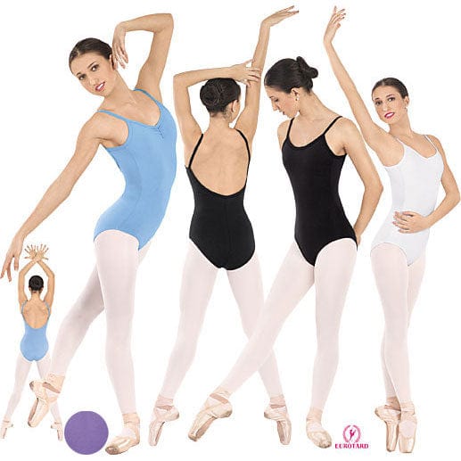 Eurotard Adult Pinch Front Camisole Leotard - DanceSupplies.com