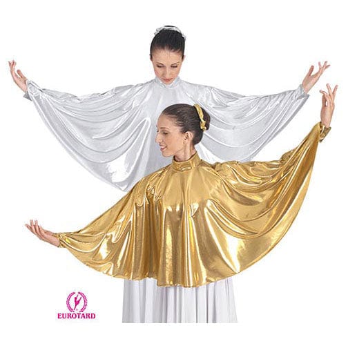Eurotard Metallic Angel Wing Collar - DanceSupplies.com