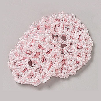 Dasha Small Ribbon Crocheted Bun Cover   - DanceSupplies.com