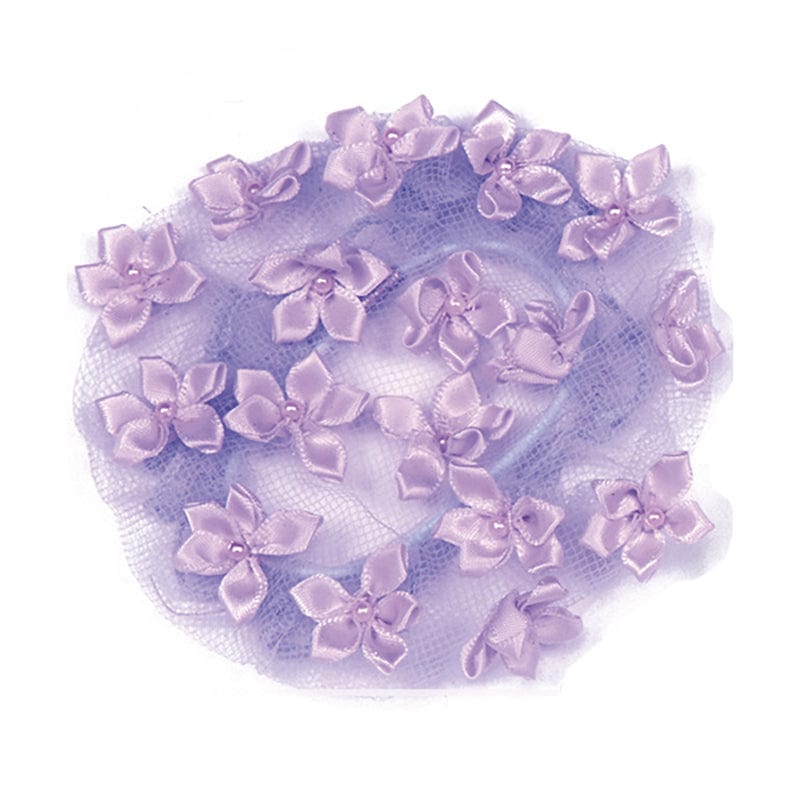 Dasha Star Flower Bun Cover Lilac - DanceSupplies.com