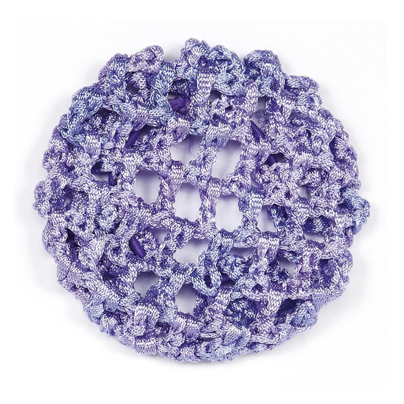 Dasha Tape Crochet Bun Cover Lilac - DanceSupplies.com