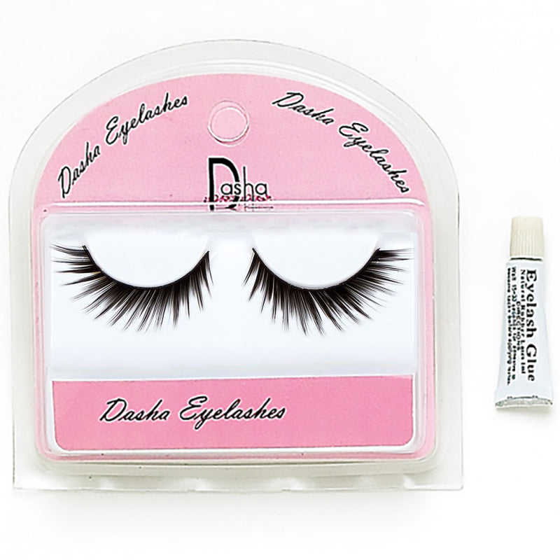 Dasha Full Eyelashes With Glue   - DanceSupplies.com