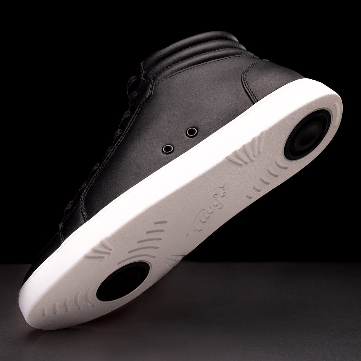 Fuego High-Top Dance Sneakers - Black - DanceSupplies.com