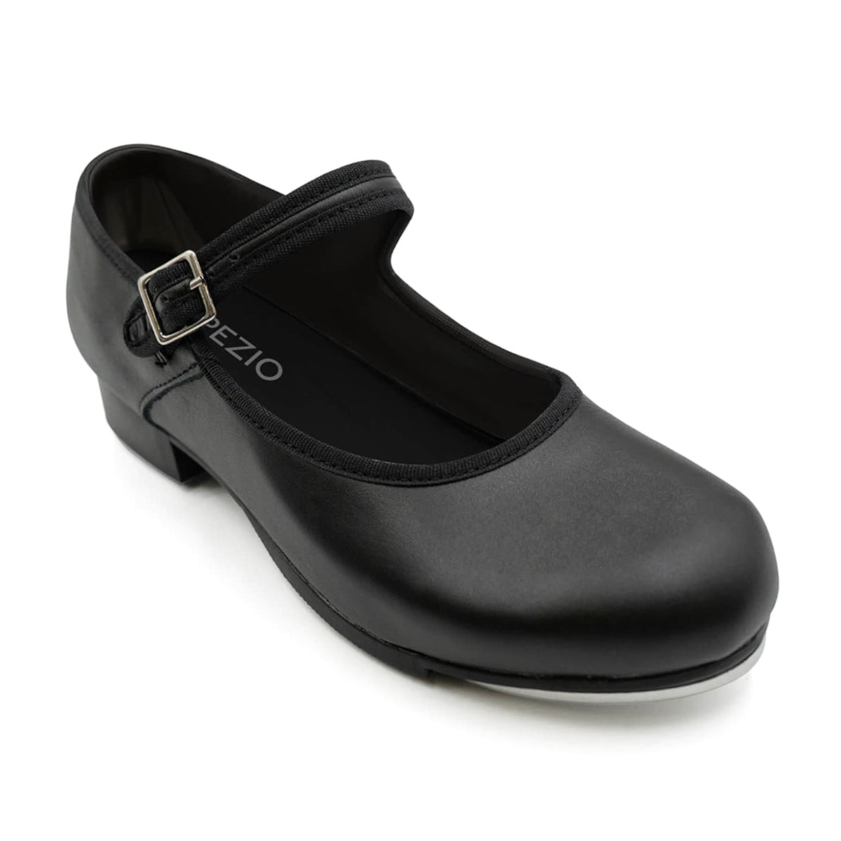 Capezio Adult Mary Jane Tap Shoes - Black Adult 3 Medium Black- DanceSupplies.com