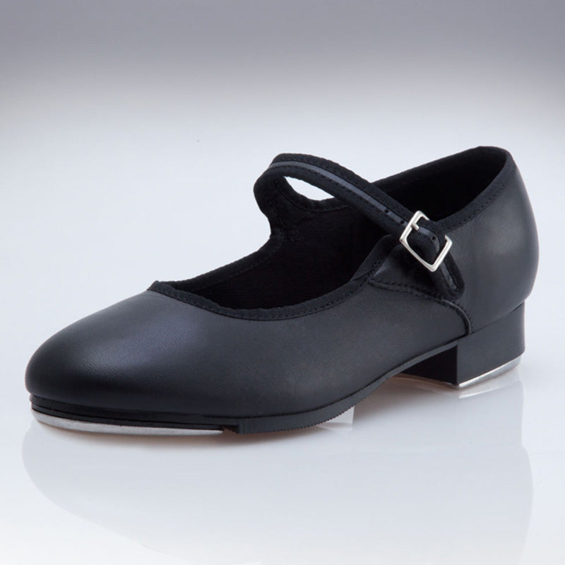 Capezio Adult Mary Jane Tap Shoes - Black Adult 3 Medium Black- DanceSupplies.com