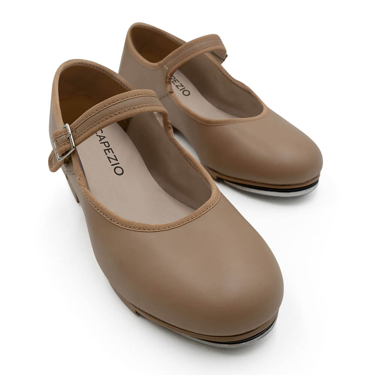 Capezio Adult Mary Jane Tap Shoes - Caramel - DanceSupplies.com