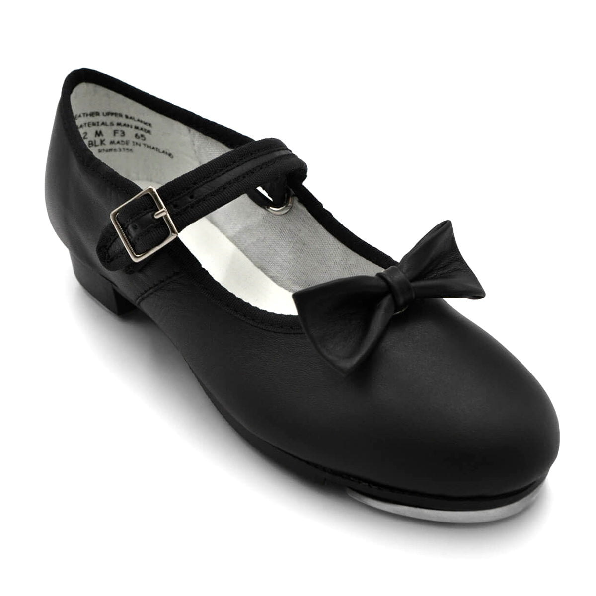 Capezio Child's Mary Jane Tap Shoes - Black - DanceSupplies.com