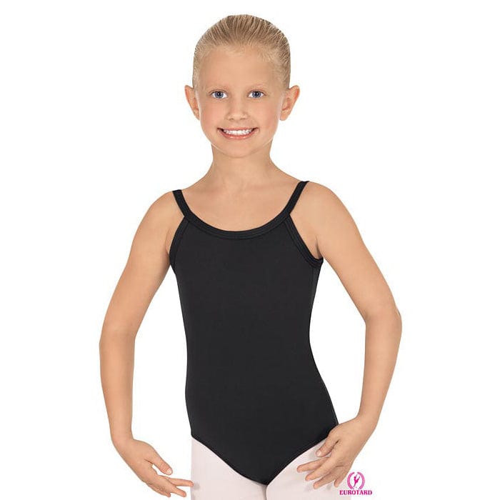 Eurotard Child's Pinch Front Microfiber Camisole Leotard - DanceSupplies.com