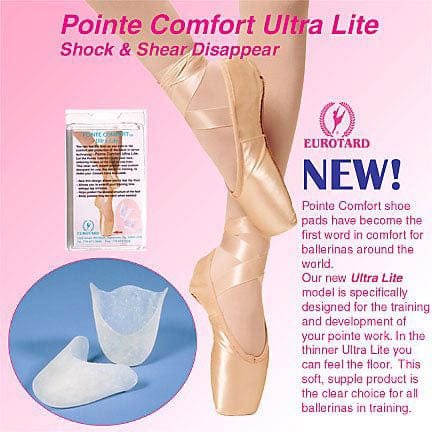 Eurotard Pointe Comfort Ultra Lite Gel Pads - DanceSupplies.com