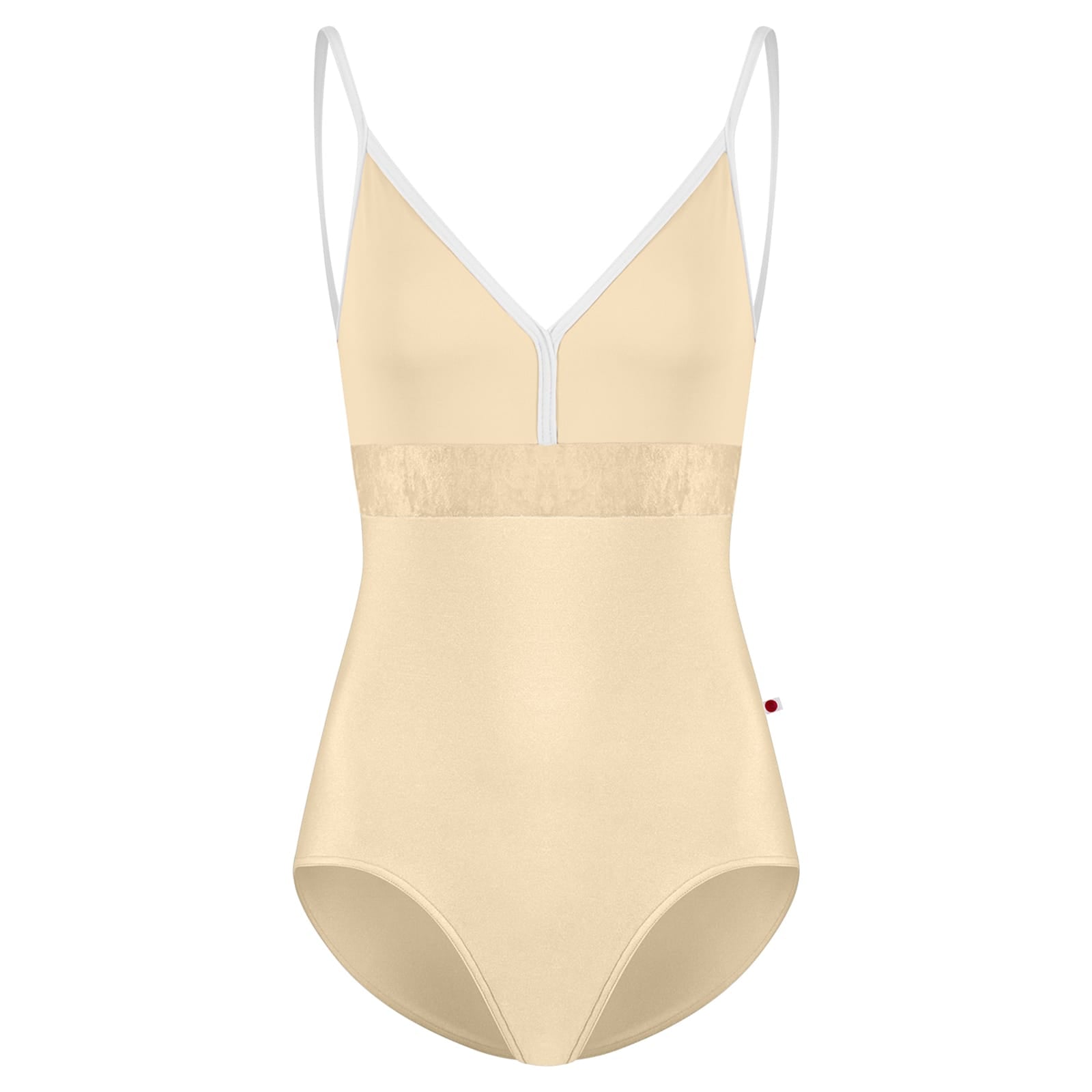 Yumiko Zoe Camisole Leotard - Vanilla | DanceSupplies.com