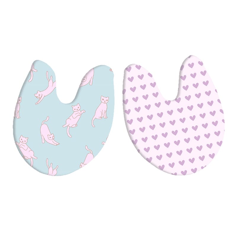 B Plus Flips Printed Toe Pads Adult M/L Cats - DanceSupplies.com