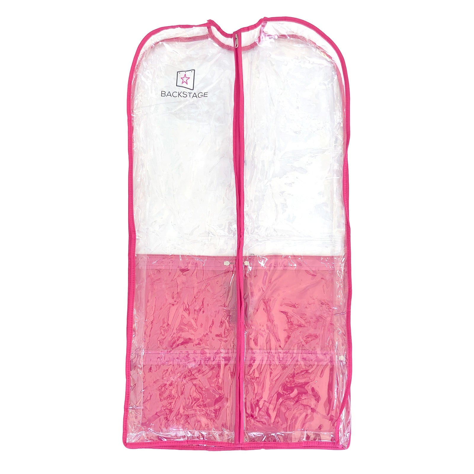 Backstage Gusseted Garment Bag Hot Pink - DanceSupplies.com
