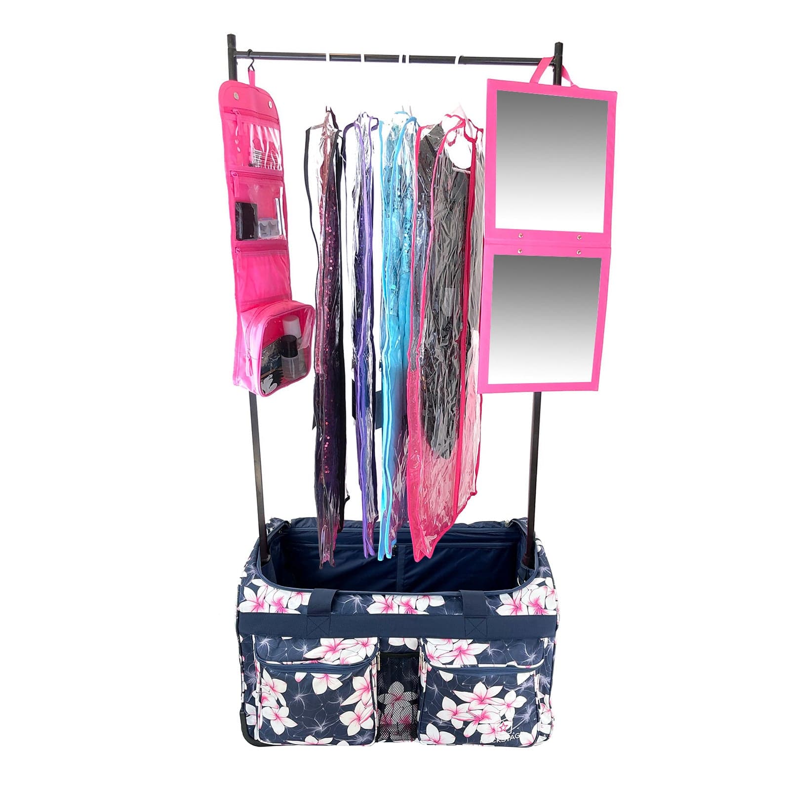 Backstage TravelRack Midnight Floral Performance Bag - Large - DanceSupplies.com