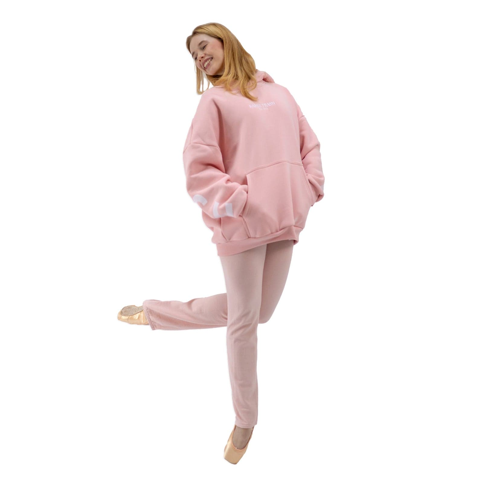 Barre Trash Oversized Hoodie - DanceSupplies.com