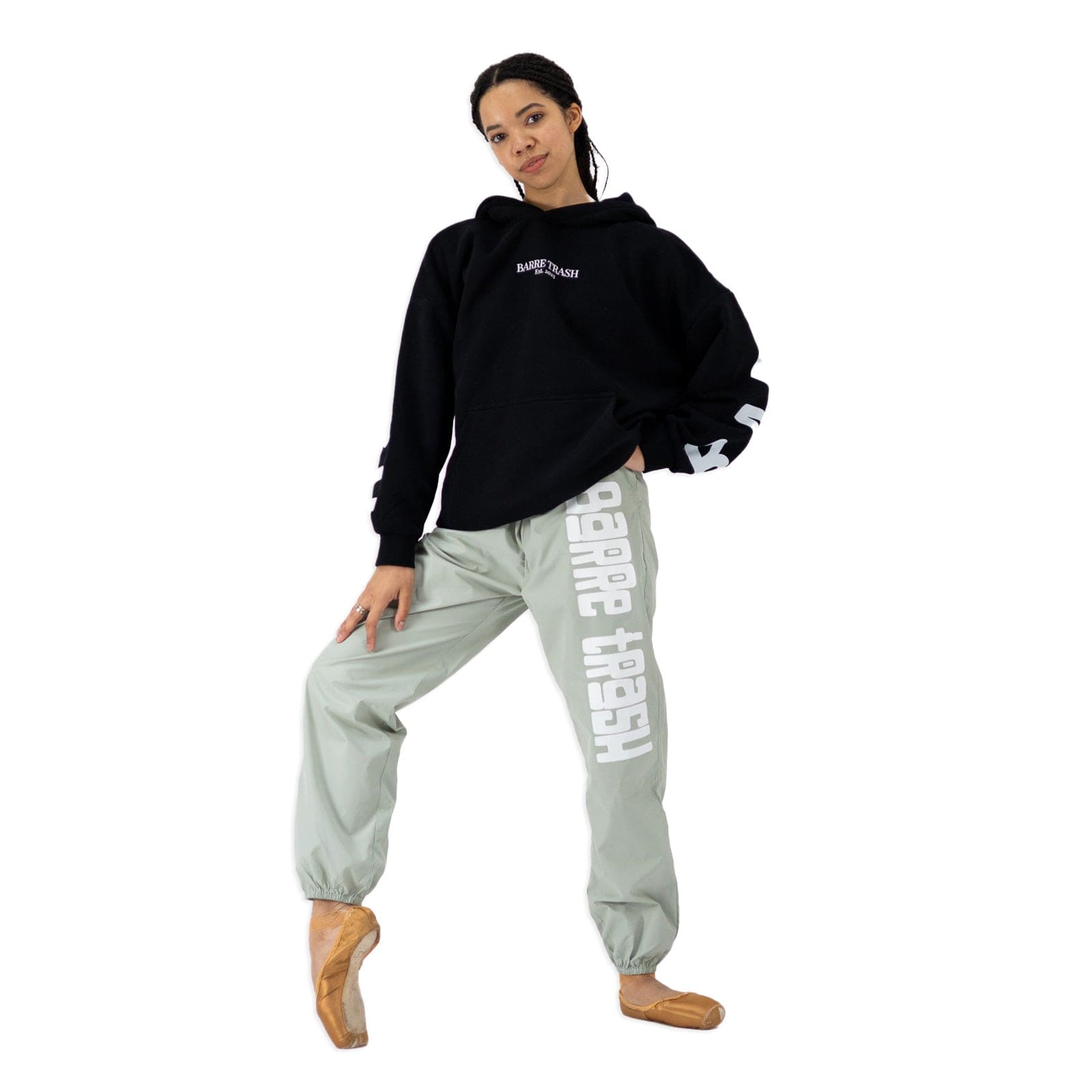 Barre Trash Oversized Hoodie - DanceSupplies.com
