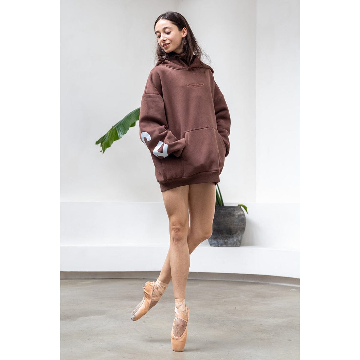 Barre Trash Oversized Hoodie - DanceSupplies.com