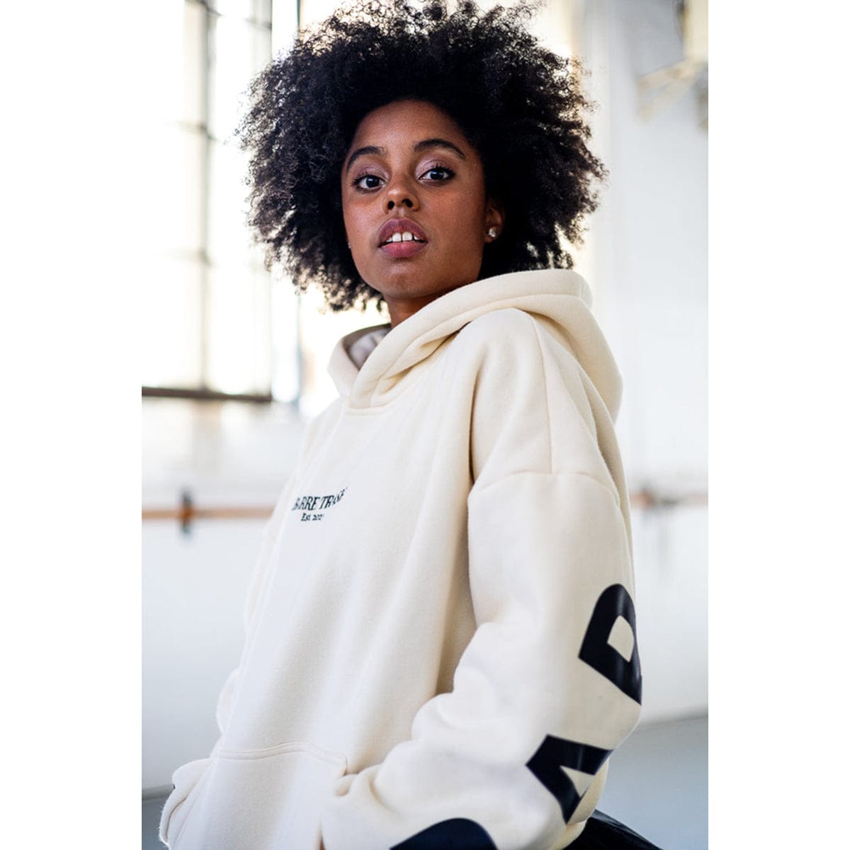 Barre Trash Oversized Hoodie - DanceSupplies.com