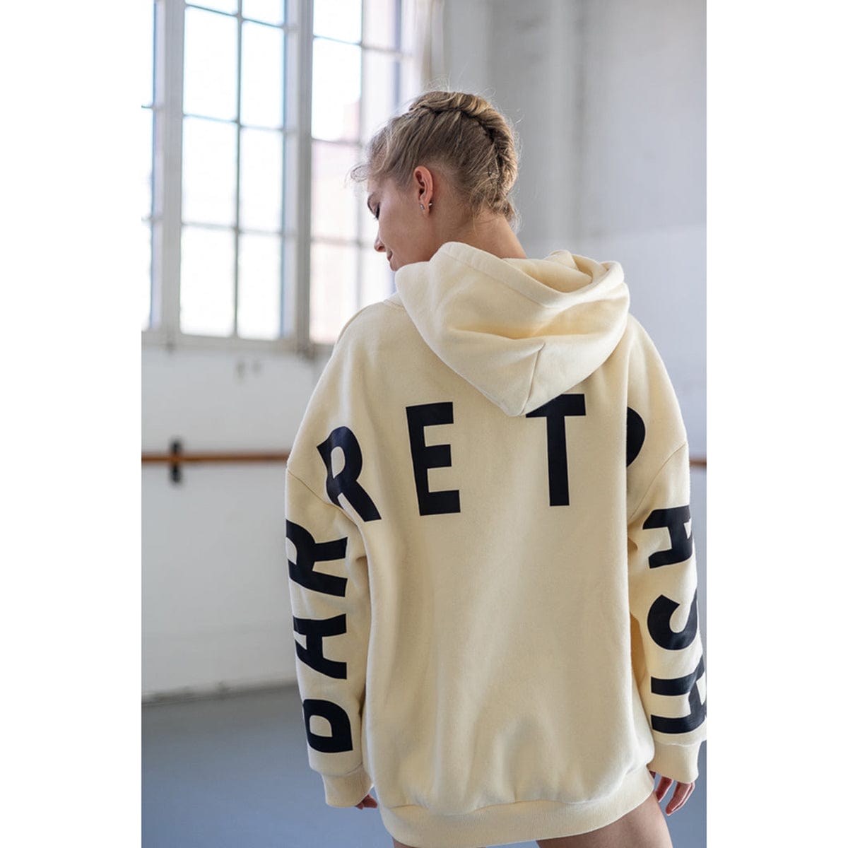 Barre Trash Oversized Hoodie - DanceSupplies.com