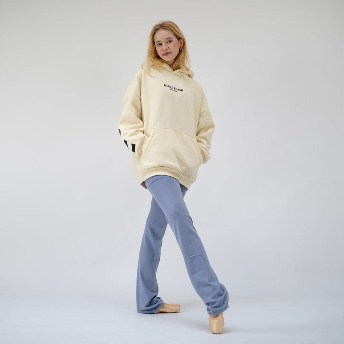 Barre Trash Oversized Hoodie - DanceSupplies.com