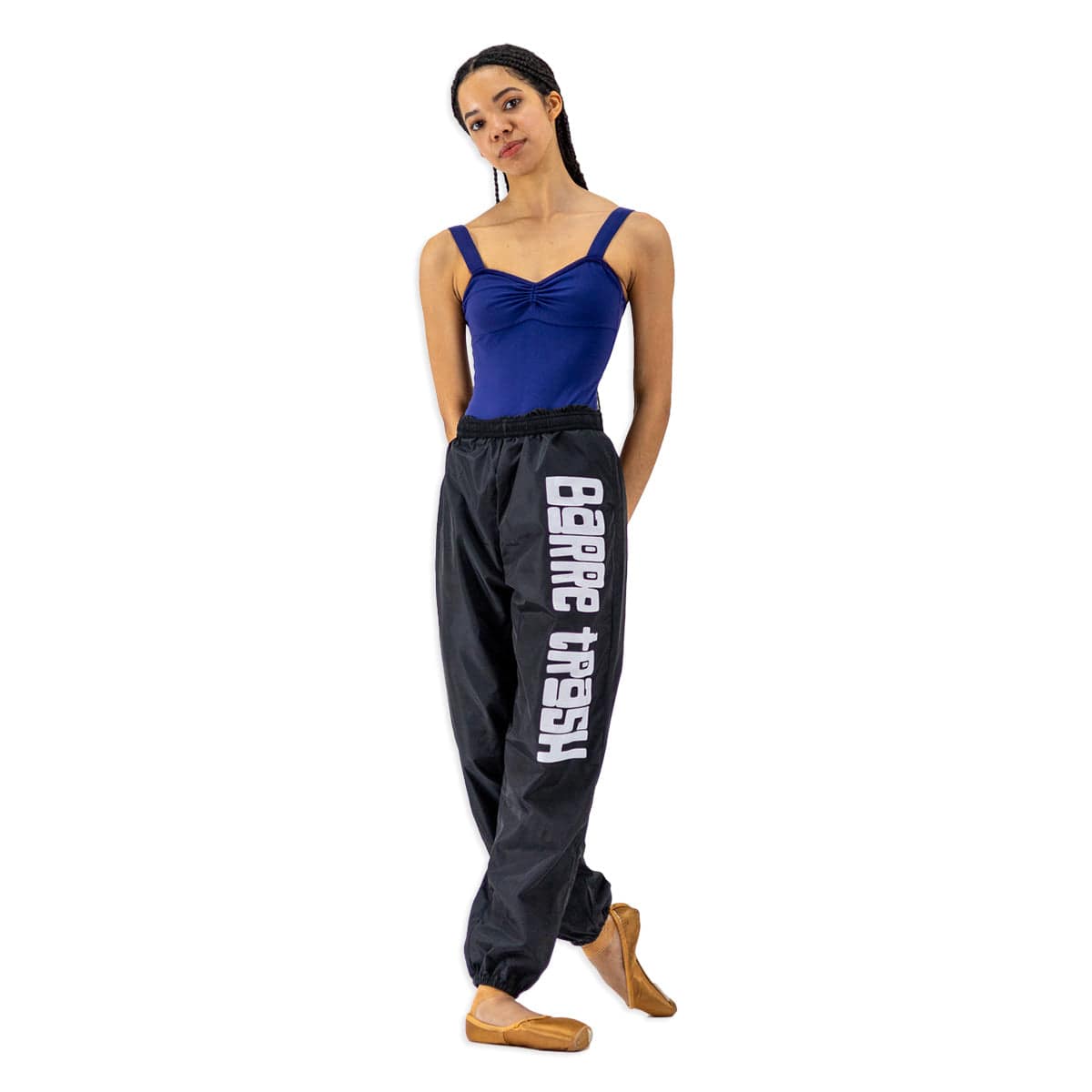 Barre Trash Trash Bag Pants - DanceSupplies.com