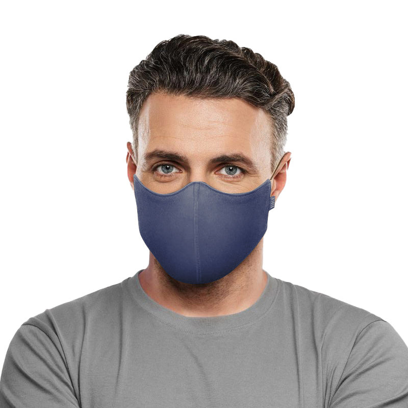 Bloch B-Safe Adult Face Mask 3 Pack Navy  - DanceSupplies.com