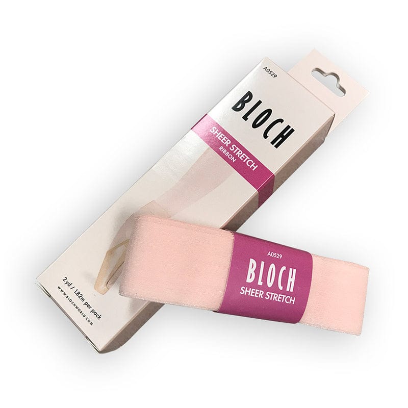 Bloch Sheer Stretch Ribbon - DanceSupplies.com