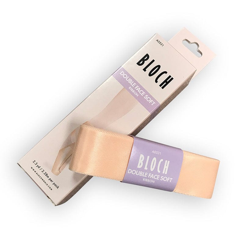 Bloch Double Face Pointe Shoe Ribbon - DanceSupplies.com