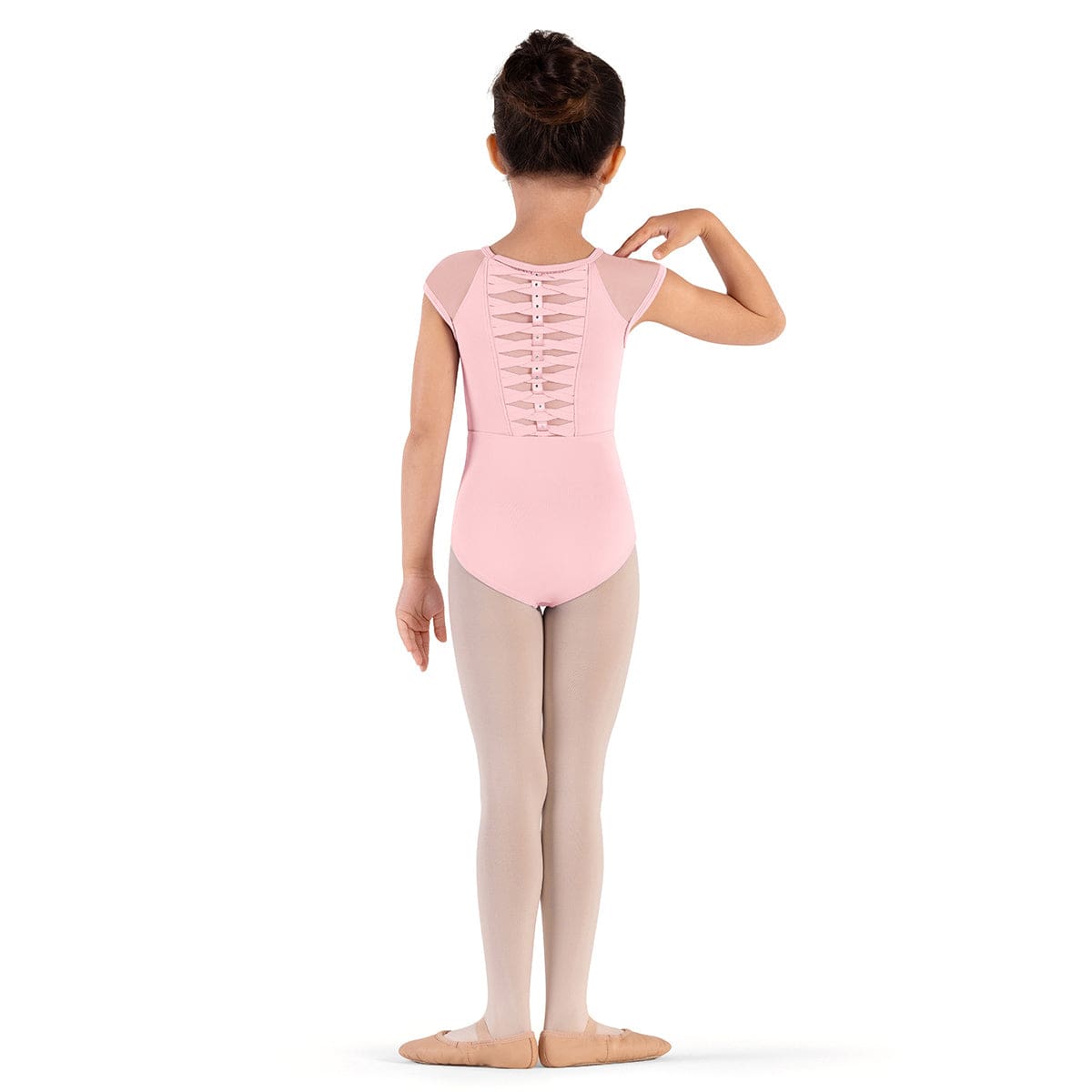 Bloch Child Rafie Mesh Back Leotard - DanceSupplies.com