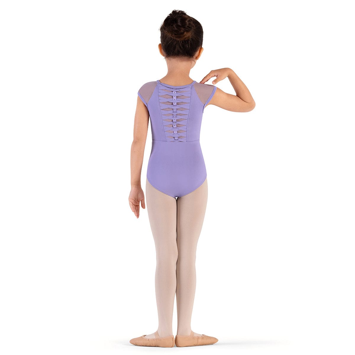 Bloch Child Rafie Mesh Back Leotard - DanceSupplies.com