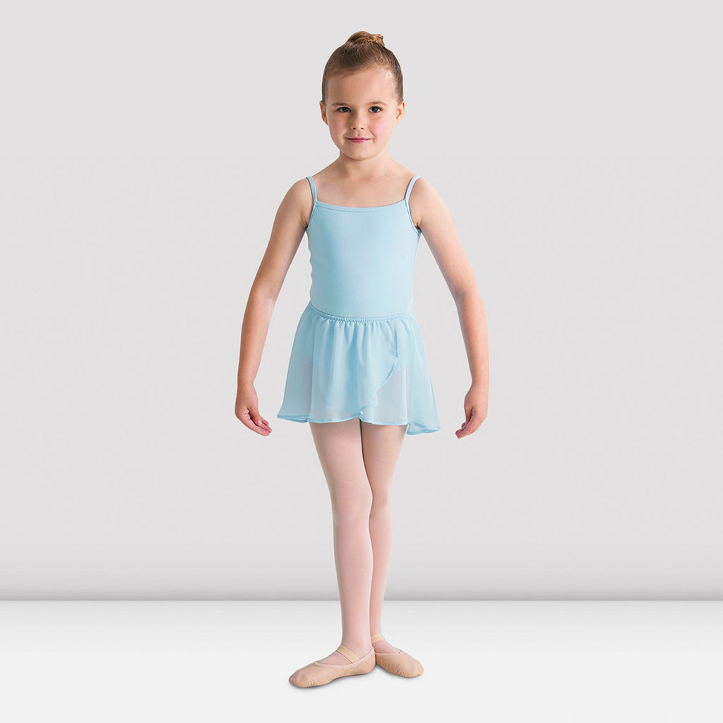 Bloch Girls Barre Ballet Skirt Child 4-6 Pastel Blue - DanceSupplies.com