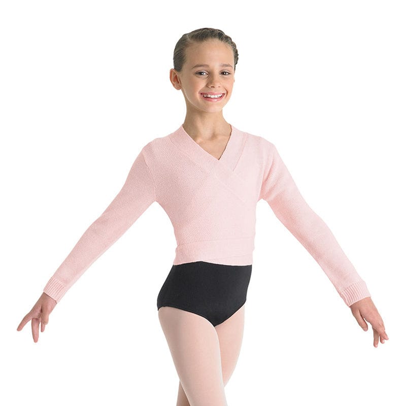 Bloch Ella Child's Cardigan Wrap Sweater - DanceSupplies.com