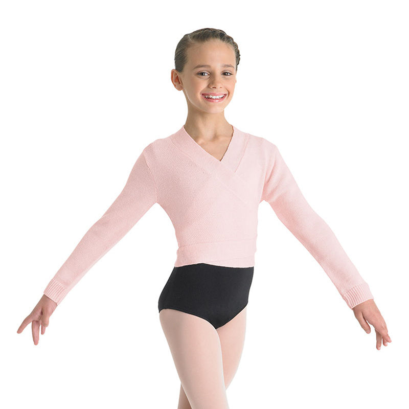 Bloch Ella Child's Cardigan Wrap Sweater   - DanceSupplies.com