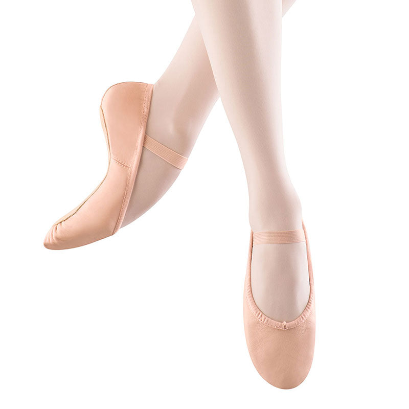 Bloch Dansoft Adult Ballet Slippers - Pink Adult 2 B Pink- DanceSupplies.com