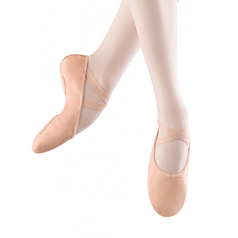 Bloch Prolite II Leather Ballet Slippers - Pink Adult 2 A Pink- DanceSupplies.com