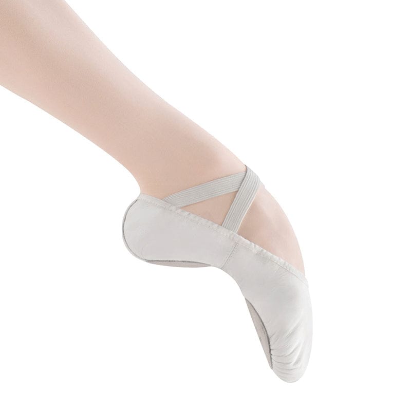 Bloch Prolite II Leather Ballet Slippers - White - DanceSupplies.com