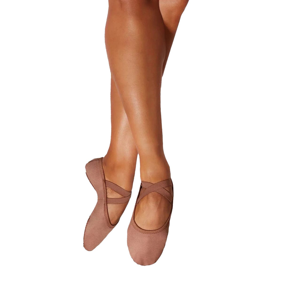 Bloch Performa Adult Ballet Slippers - Coffee Adult 2 B Coffee- DanceSupplies.com