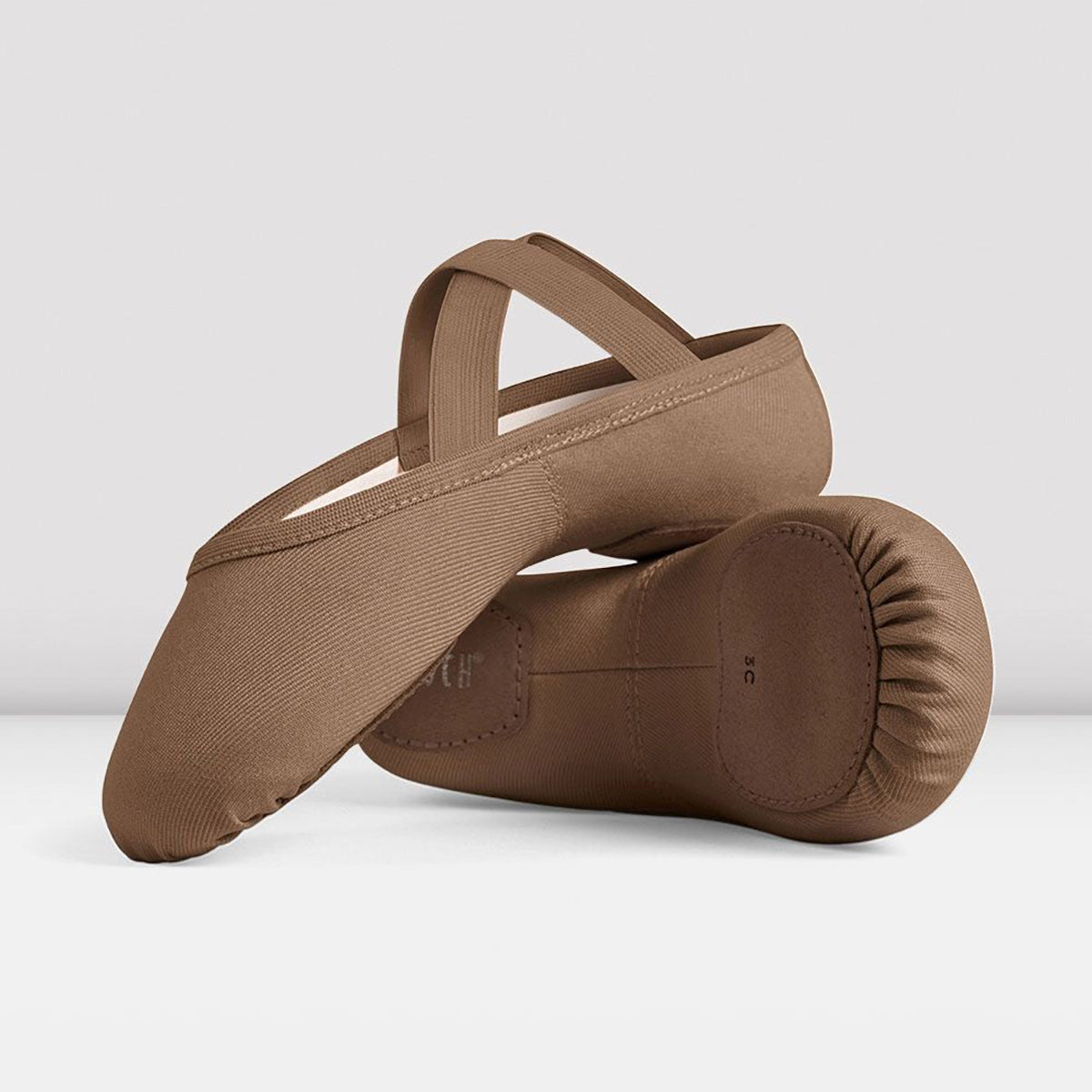 Bloch Performa Adult Ballet Slippers - Coffee - DanceSupplies.com