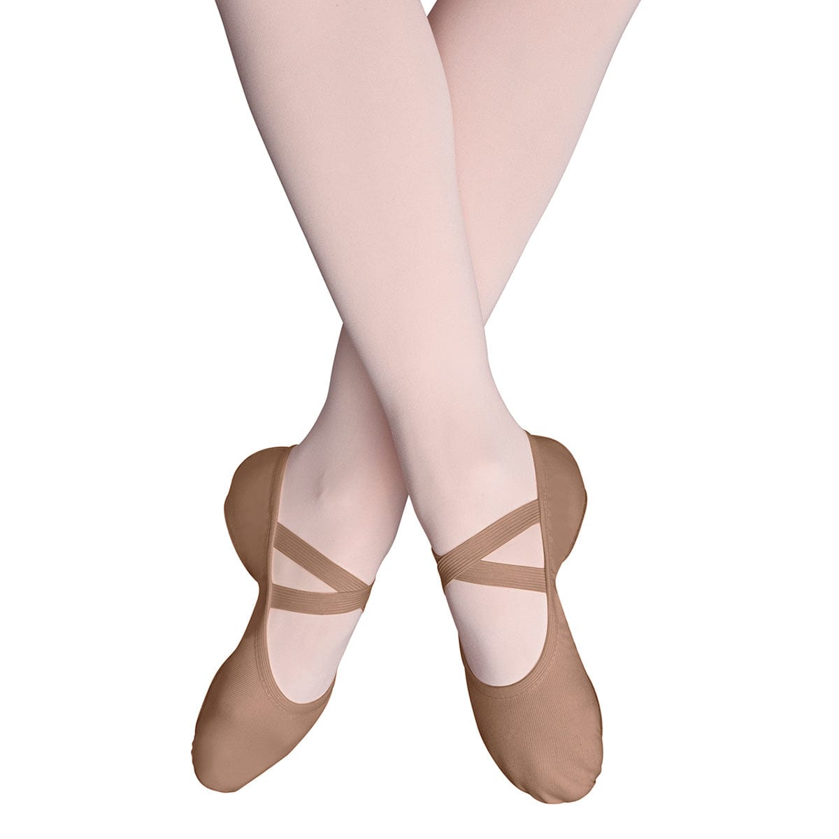 Bloch Performa Adult Ballet Slippers - Coffee - DanceSupplies.com