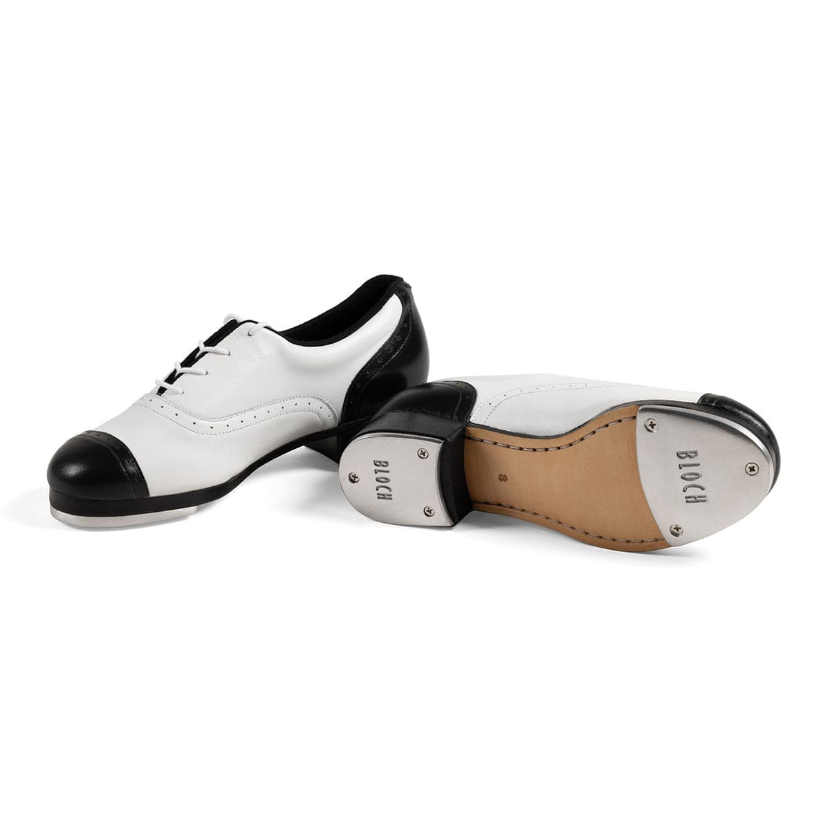 Bloch Jason Samuels Smith Ladies Tap Shoes - Black / White - DanceSupplies.com