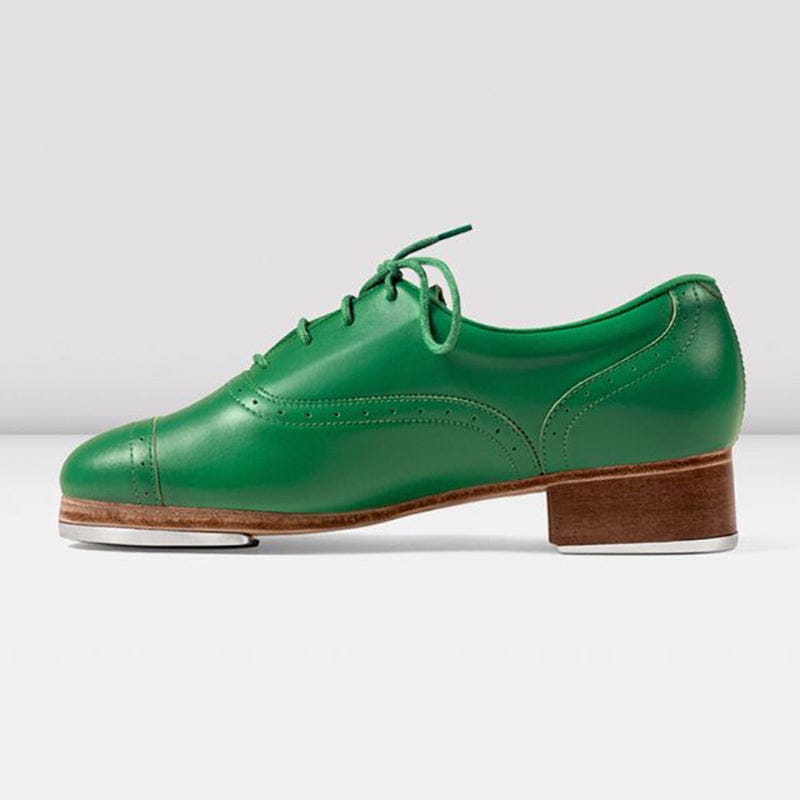 Bloch Jason Samuels Smith Ladies Tap Shoes - Emerald Ladies 6.5 Emerald - DanceSupplies.com