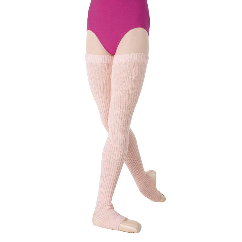 Body Wrappers 36" Stirrup Legwarmers Pink - DanceSupplies.com