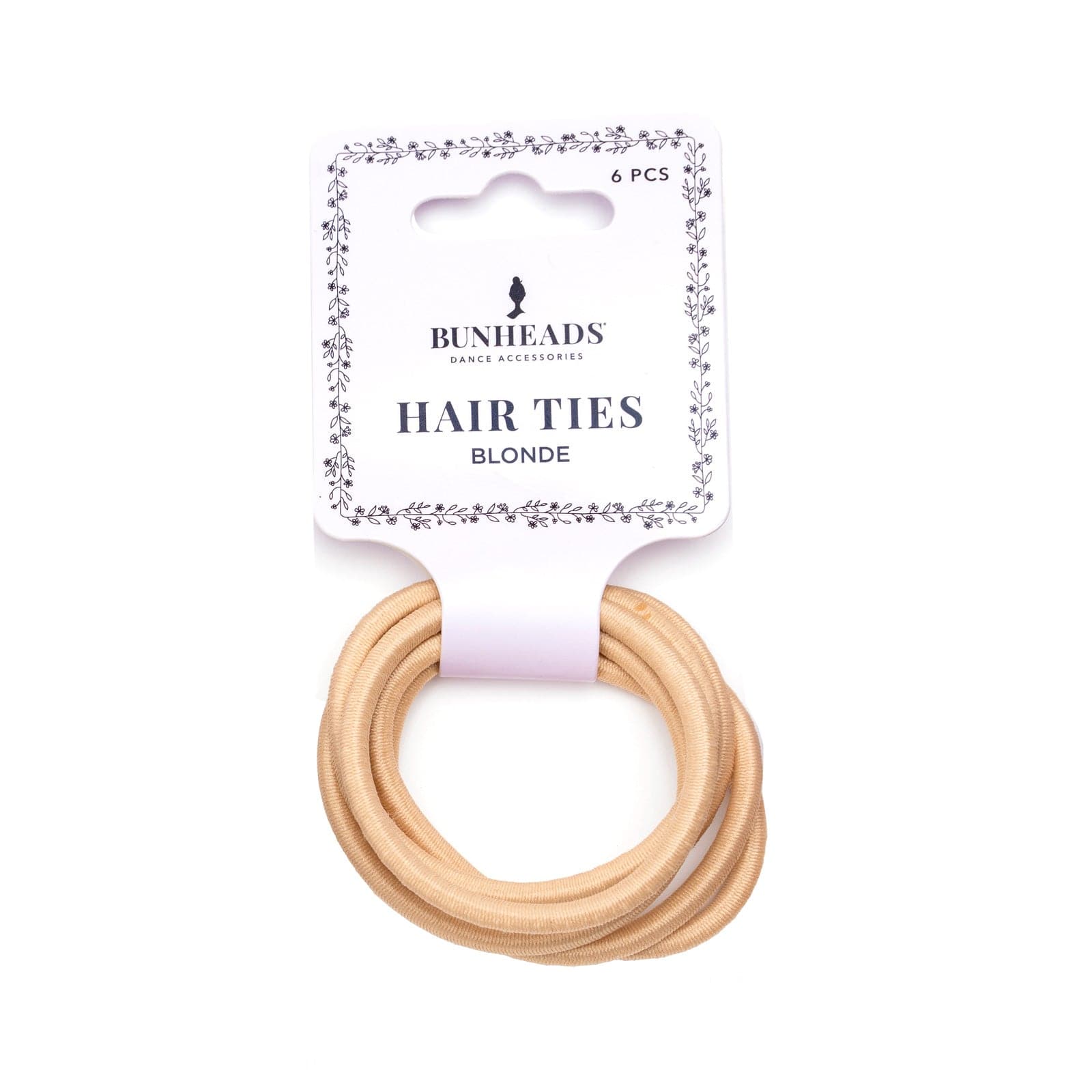 Bunheads Hair Elastics Blonde - DanceSupplies.com