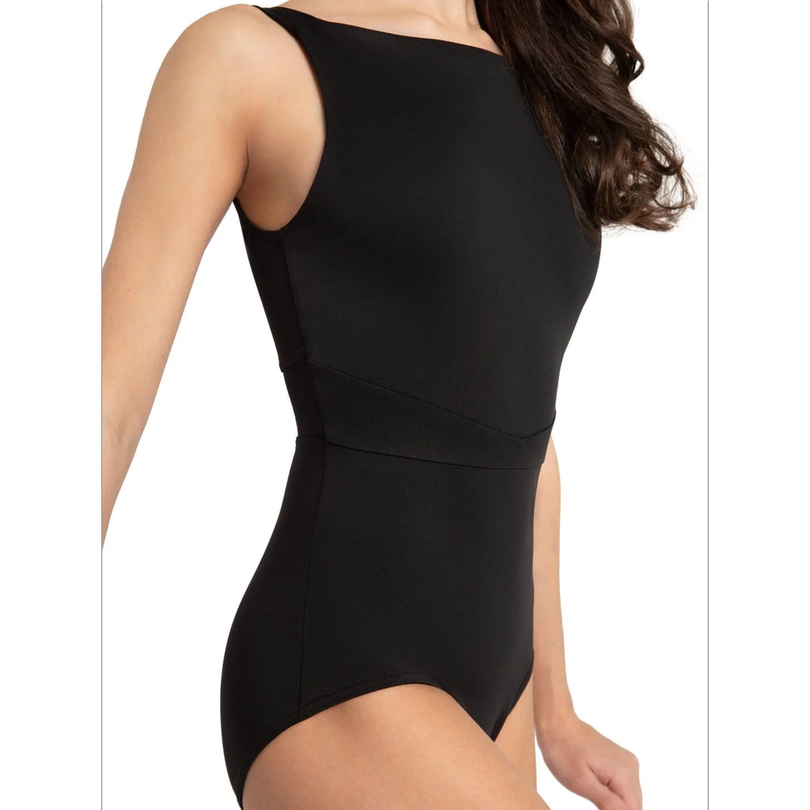 Capezio C'est La Vie Fleur Leotard Child I Black - DanceSupplies.com