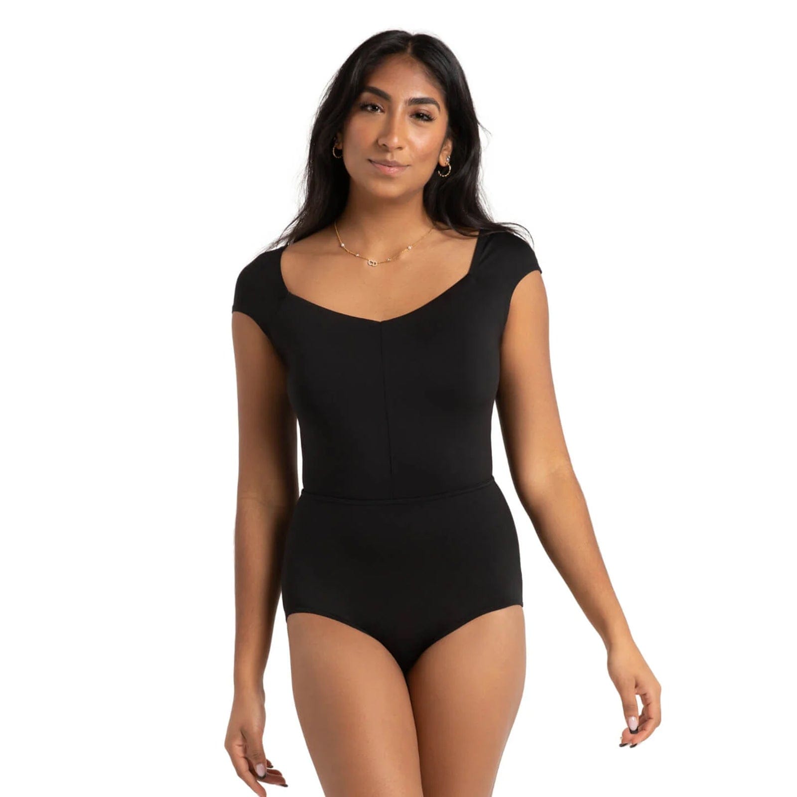Capezio Child C'est La Vie Jolie Leotard Child I Black - DanceSupplies.com