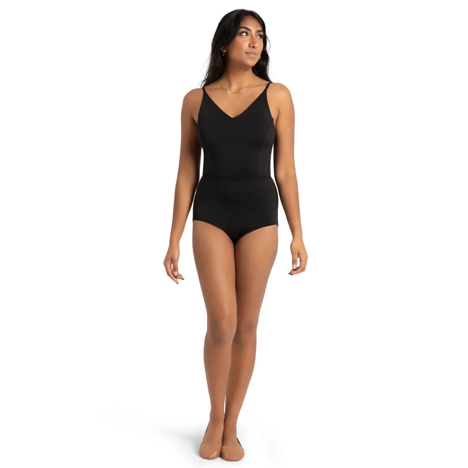 Capezio Adult Bella Notte Amore Leotard Adult XS Black - DanceSupplies.com