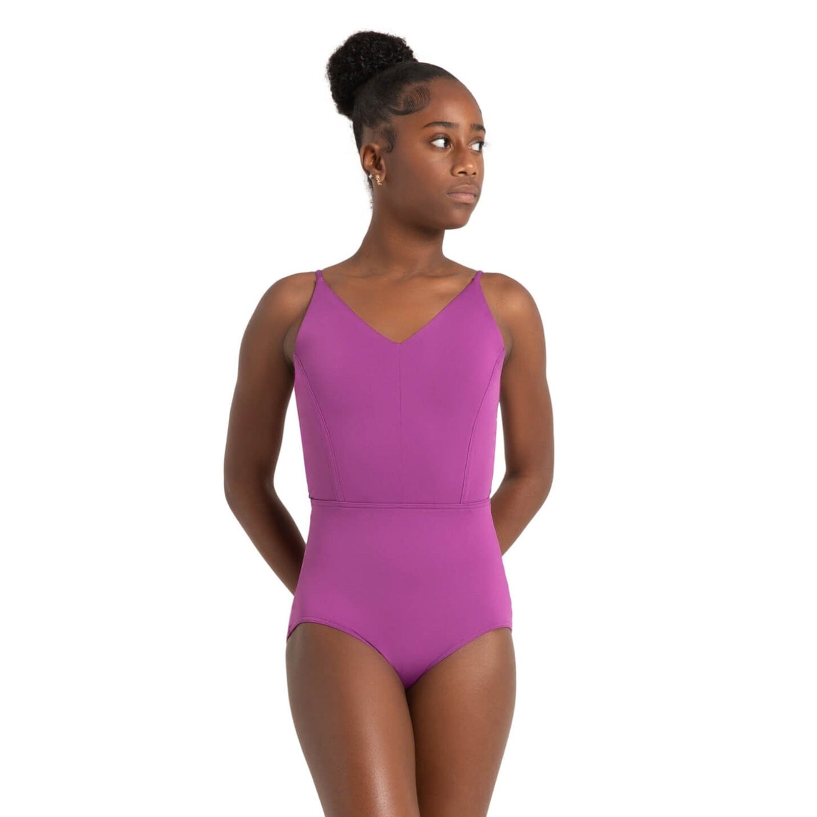 Capezio Adult Bella Notte Amore Leotard Adult XS Hyacinth Violet - DanceSupplies.com
