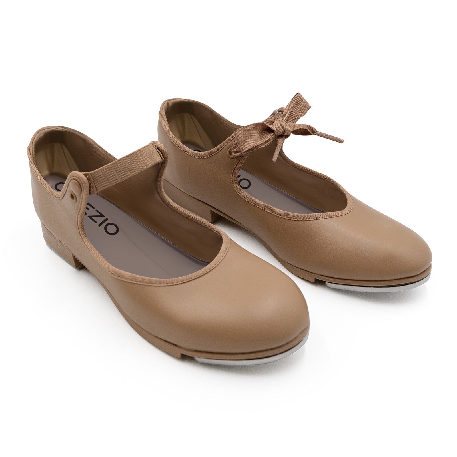 Capezio Child's Shuffle Tap Tap Shoes - Caramel - DanceSupplies.com