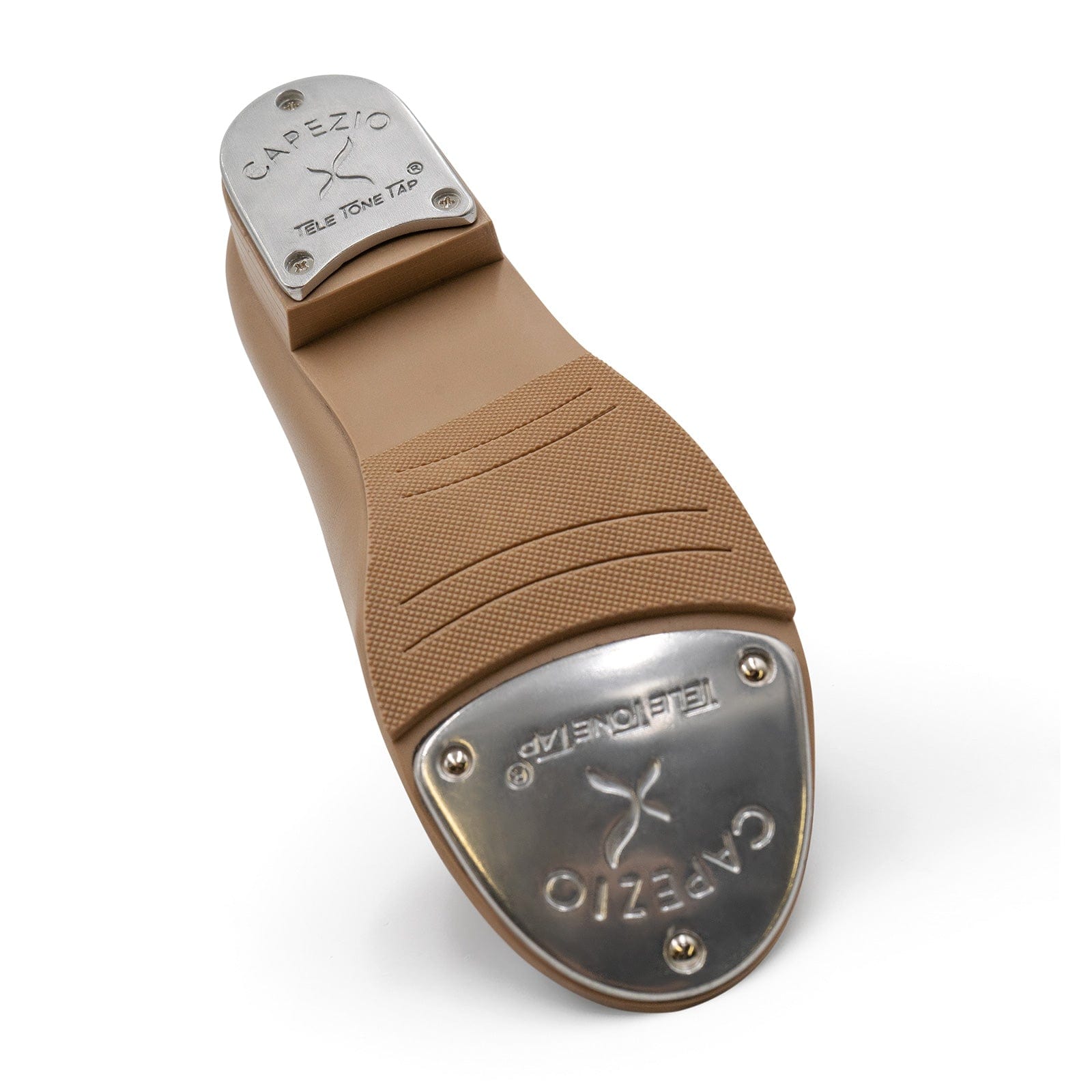 Capezio Child's Shuffle Tap Tap Shoes - Caramel - DanceSupplies.com