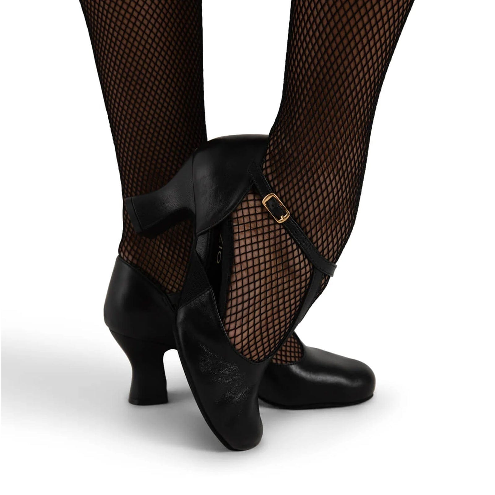 Capezio Adult Shanel 2.5" Character Shoes - Black - DanceSupplies.com